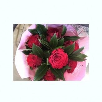 Bouquet 7 roses rouges