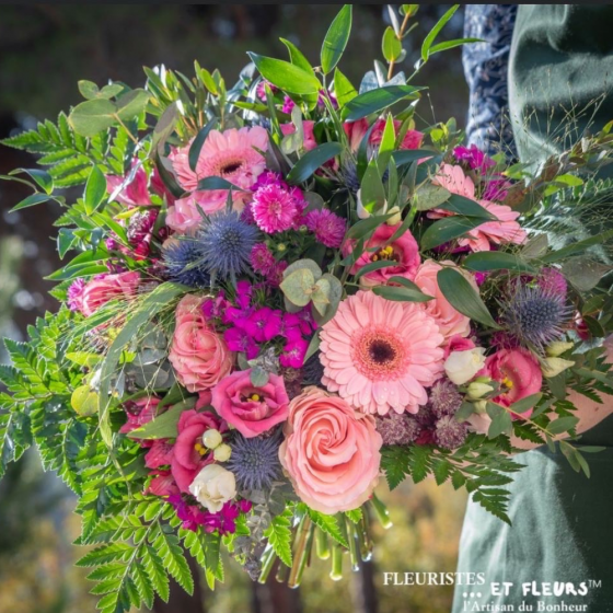 Bouquet  du fleuriste champêtre